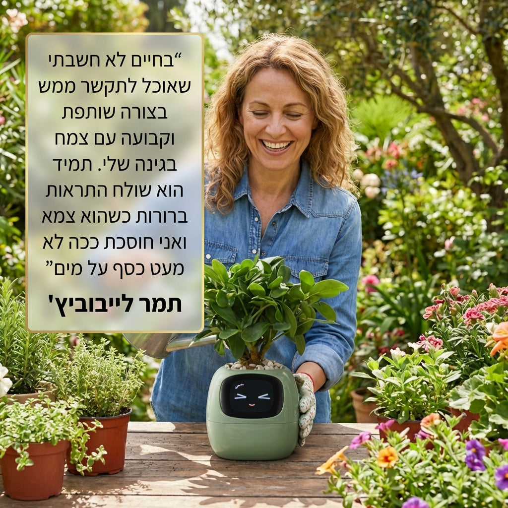 העציץ החכם של planto