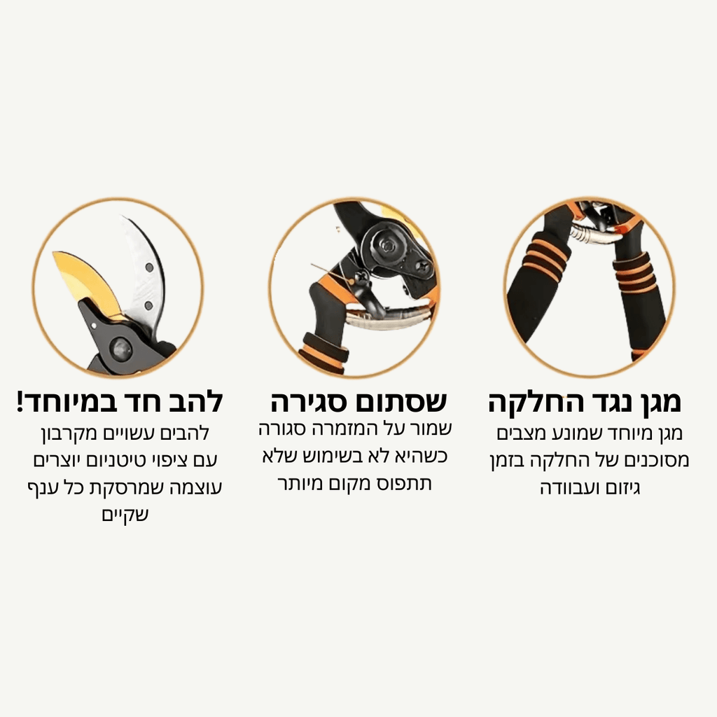 סט מזמרות מקצועי